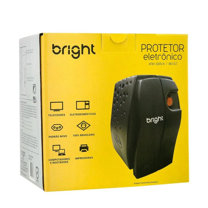 Protetor Eletrônico 500Va Bivolt 115V Bright - Image 3