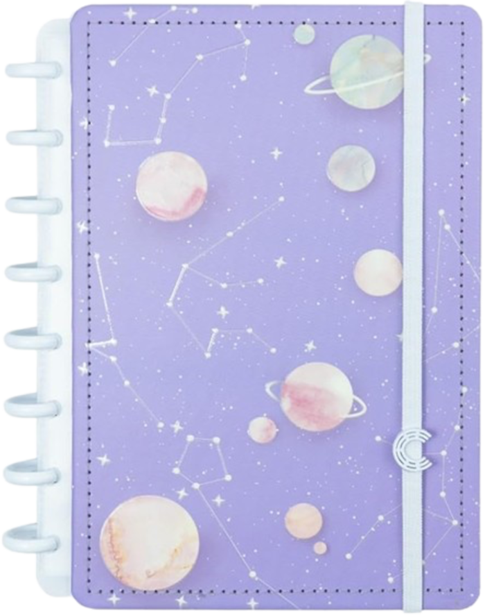 Caderno Inteligente Purple Galaxy  By Gocase
