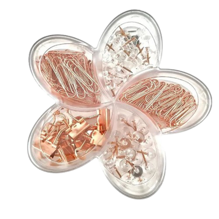 Kit Flor de Lotus Clips e Alfinetes - Molin