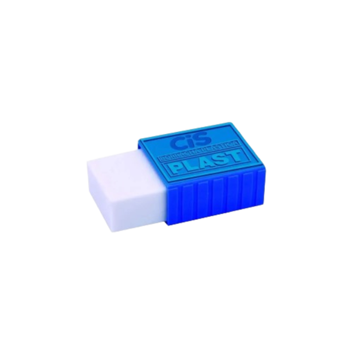 Borracha Branca Com Capa Plast - Cis