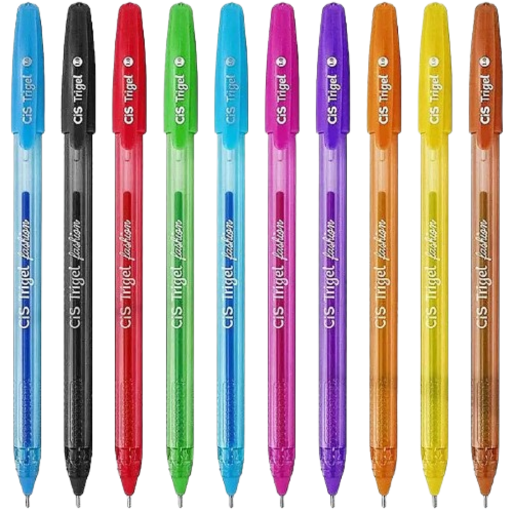 Caneta Esferográfica Trigel 0.8mm Tom Pastel - Cis