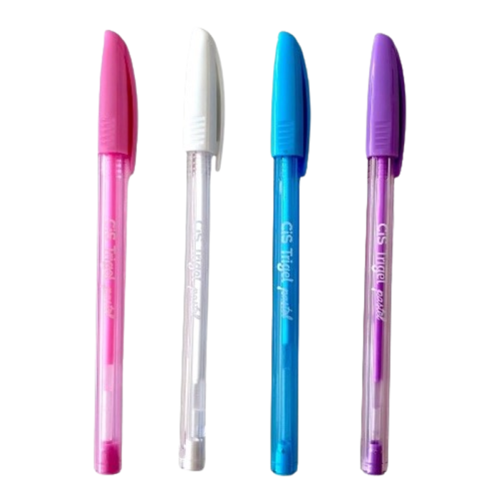 Caneta Esferográfica Trigel 0.8mm Tom Pastel  - Cis - Image 2