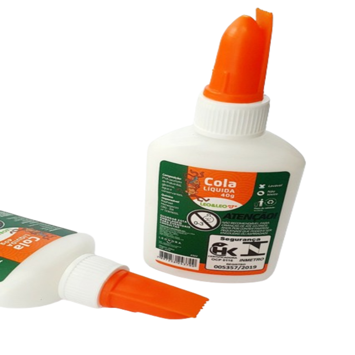Cola Liquida Branca Escolar 40g - Leonora