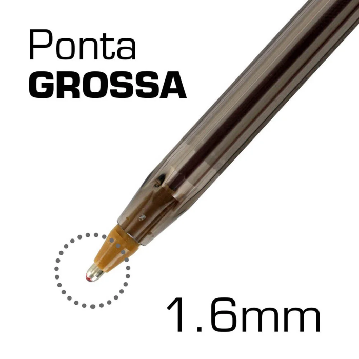 Caneta Esferográfica 1.6mm Cristal Bold - Bic - Image 2