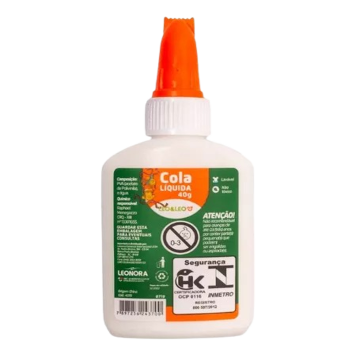 Cola Liquida Branca Escolar 40g - Leonora - Image 2