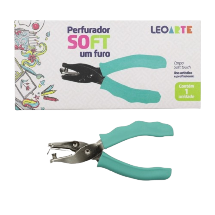 Perfurador de Papel Soft 1 Furo - Leo&Leo - Image 2