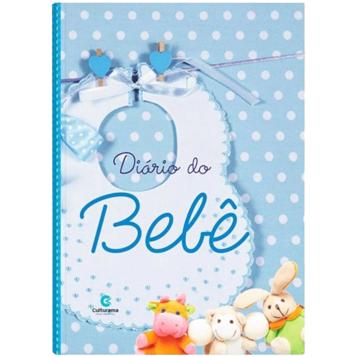DIÁRIO DO BEBE 32PGS ÁLBUM PARA MENINO - CULTURAMA