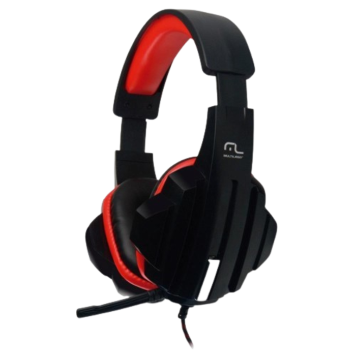 Fone De Ouvido Headset Gamer P2/Cabo Vermelho - Multilaser - Image 2