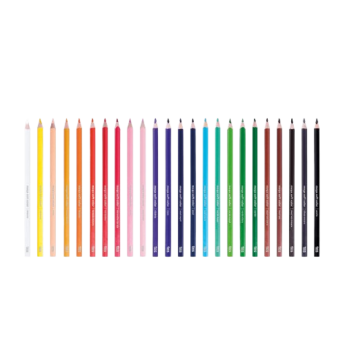 Lapis de Cor 24 Cores Mega Soft Color Tris - Image 2
