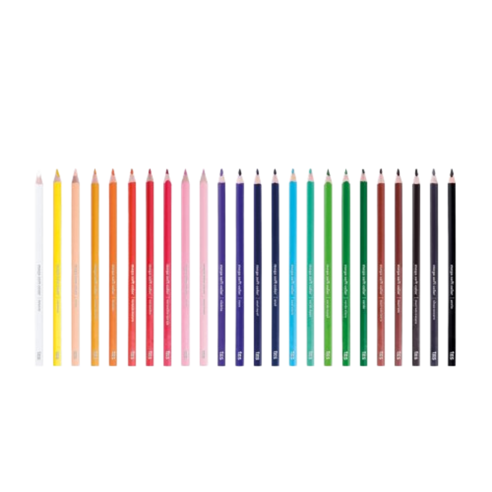 Lapis de Cor 24 Cores Mega Soft Color Tris - Imagem 2
