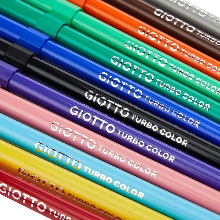Caneta Hidrográfica 12 Cores - Giotto - Image 2