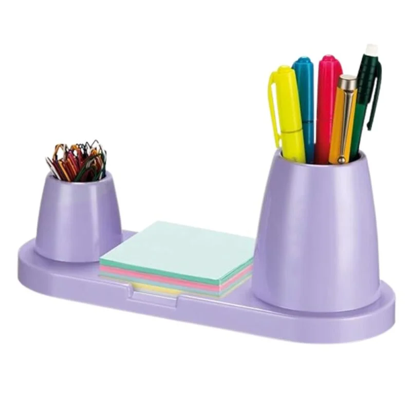 PORTA CANETA TRIO PLUS LILAS PASTEL - MAXCRIL