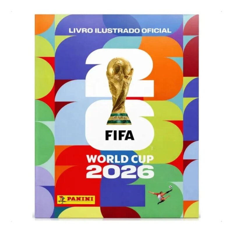Album Copa do Mundo Fifa + 10 Envelopes C/ 7 Figurinhas - Panini
