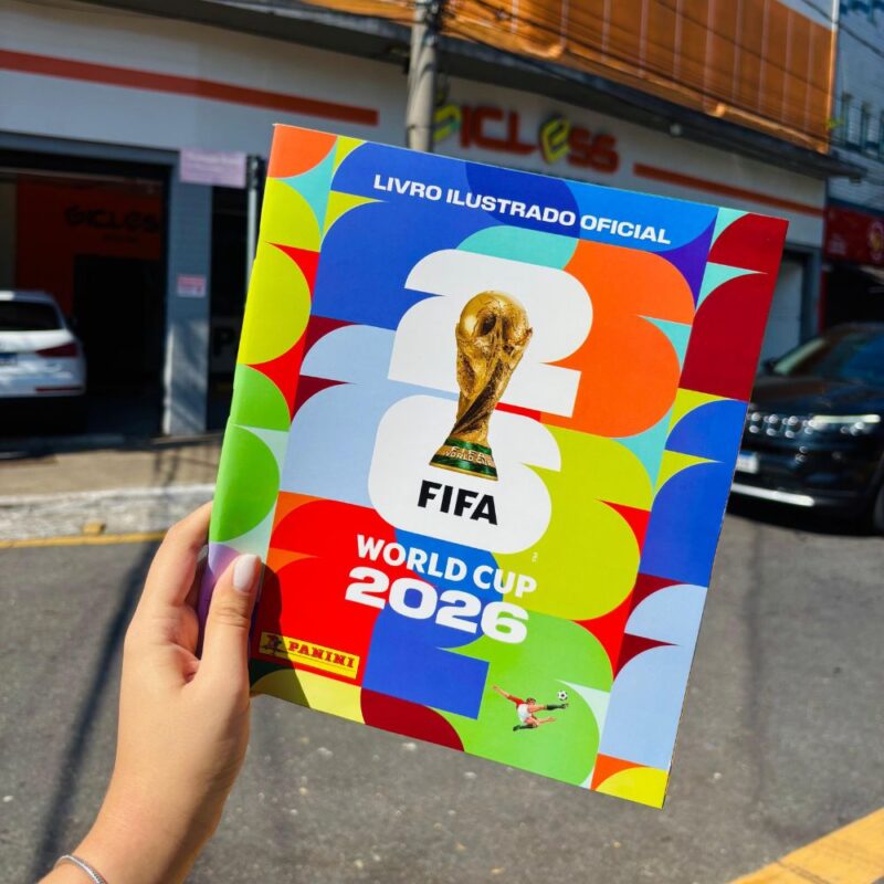 Album Copa do Mundo Fifa + 10 Envelopes C/ 7 Figurinhas - Panini