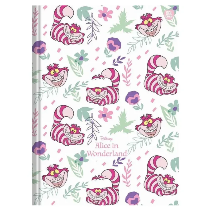 Caderno Brochura Alice in Wonderland c/80 Folhas - Sao Domingos