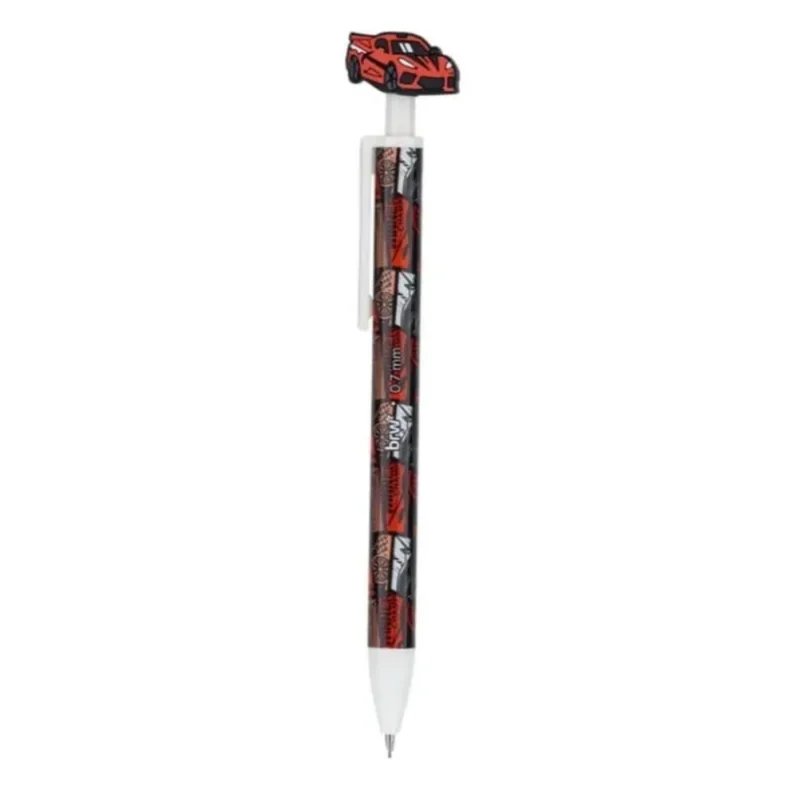 LAPIS RETRATIL PLÁSTICA DIVERTIDA 0,7MM RACE * BRW