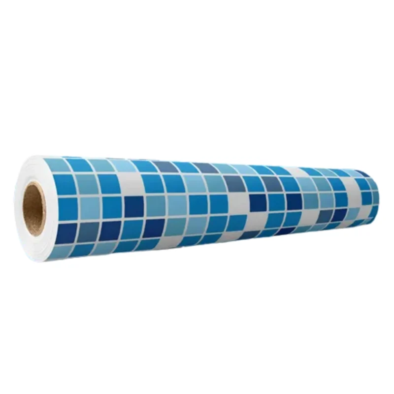 LEOTACK PASTILHA AZUL 45CMX10M 80MIC ROLO - LEOARTE