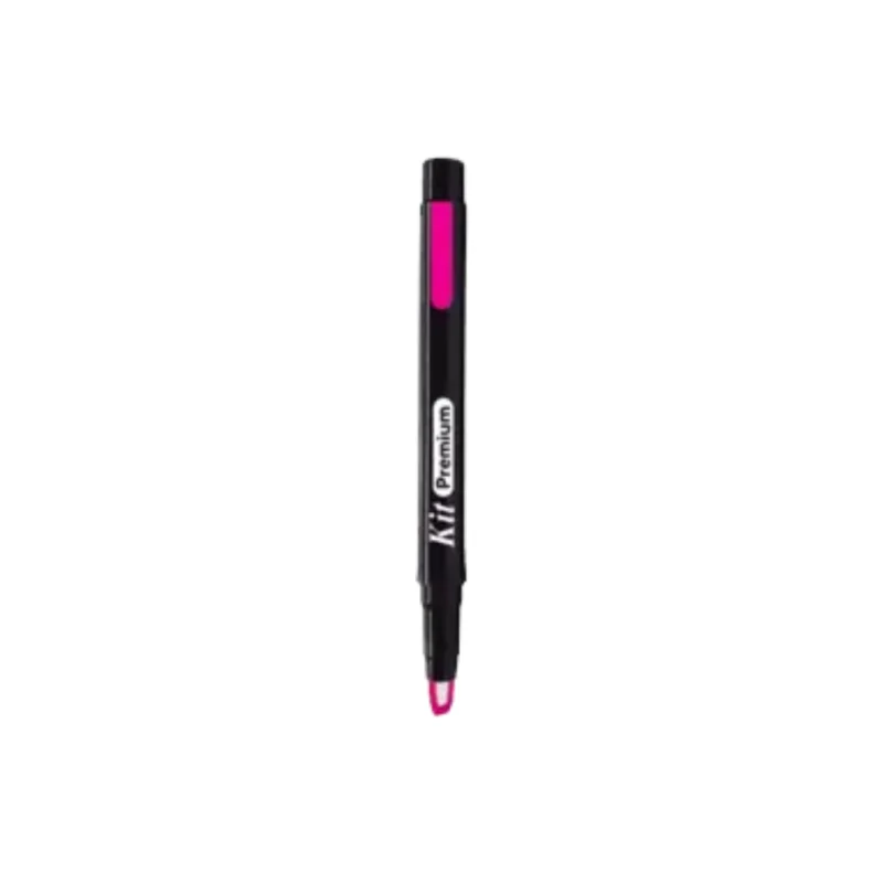 MARCA TEXTO KIT PREMIUM ROSA - KIT
