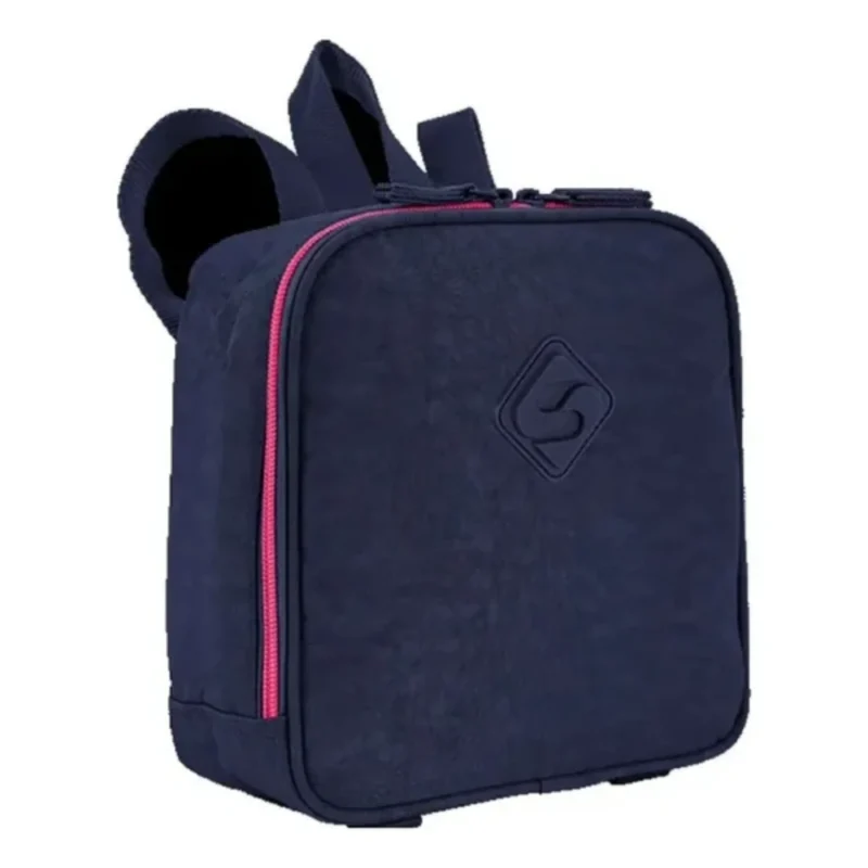LANCHEIRA GRANDE LUNCH CRINKLE AZUL NEON * SESTINI