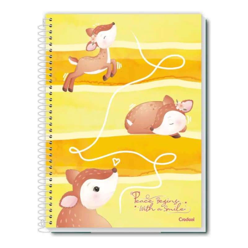 Caderno Grande Univ. 1m 80fls Lala Pets - Credeal