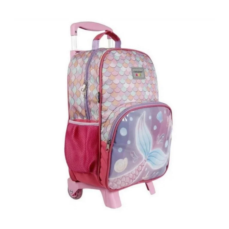 Mochila Escolar Com Rodinhas Feminino - Container Kids