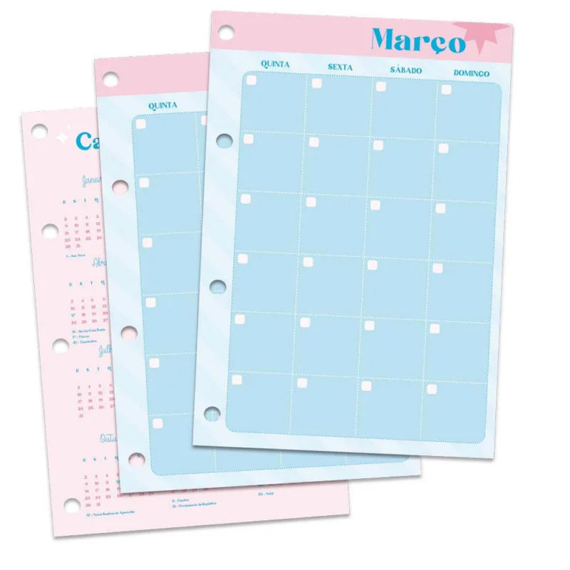 Caderno Planner Universitario Trendy Purple 96 Folhas + Dac