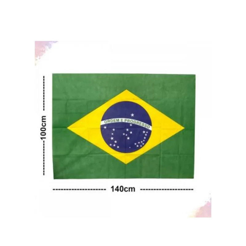 BANDEIRA DO BRASIL EM TNT * SUPPER