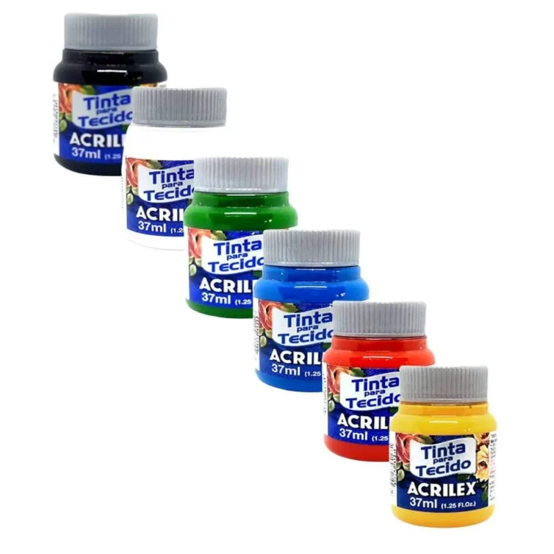 Tintas p/ Tecido - Acrilex ( 50% DE DESCONTO!!! )