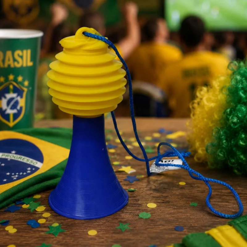 Mini Buzina C/ Cordão Copa + Brasilflex