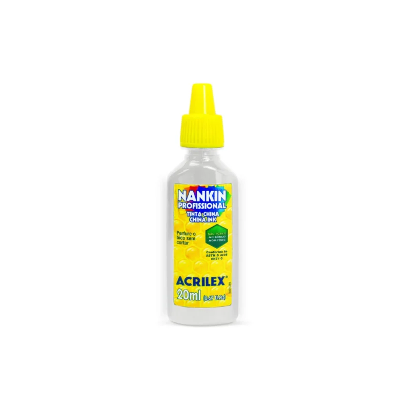 TINTA NANQUIM BRANCO 20ML * ACRILEX