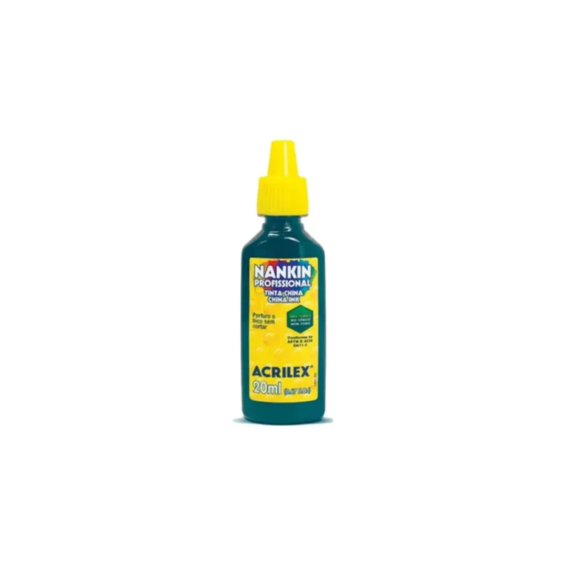 Tinta Nankin Verde Bandeira 20ml * Acrilex