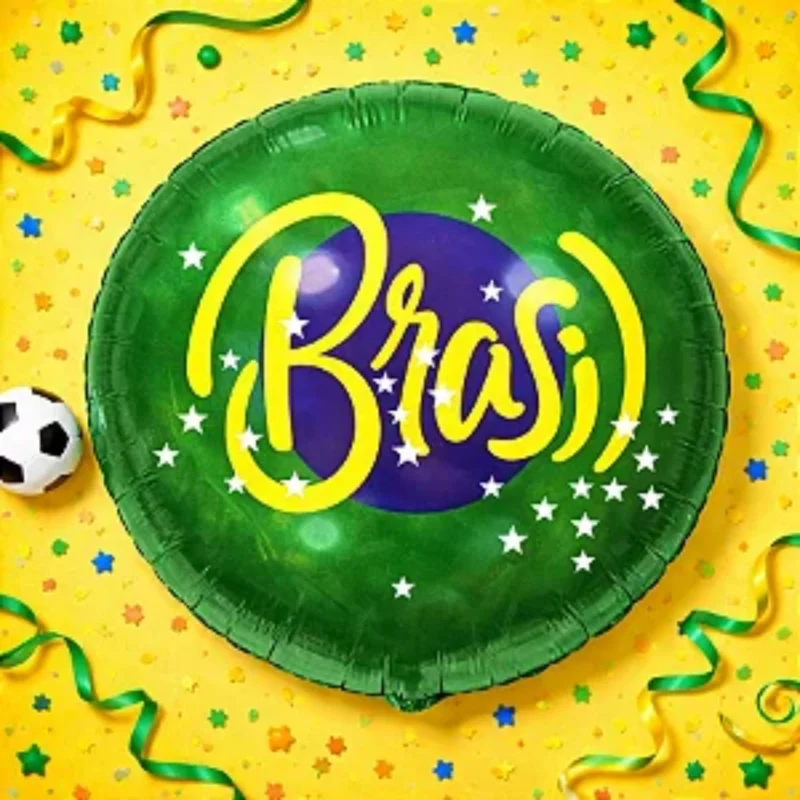 BALAO REDONDO 45CM COPA BRASIL * MAKE+