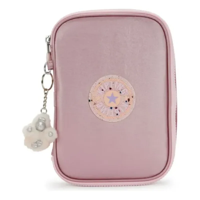 ESTOJO BOX FLASH PINK CHAIN * KIPLING