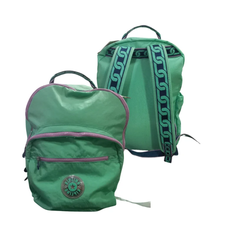 Mochila de Costas Clear Turquesa Chain Seoul - Kipling