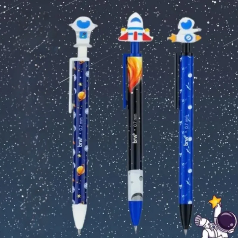 Lápis Retrátil Plástica Divertida 0,7mm Astronauta – BRW