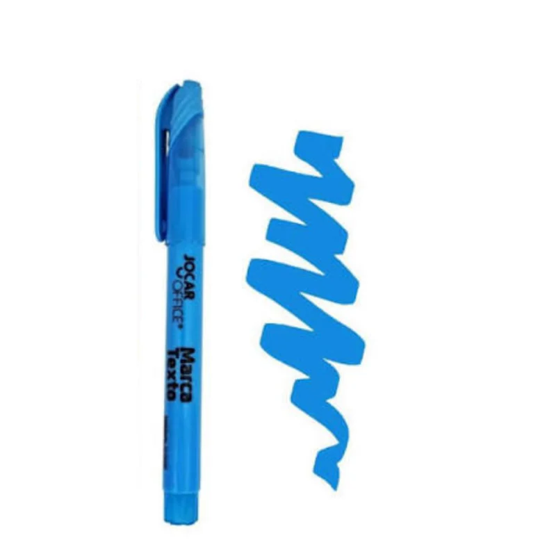 Marca Texto Azul Fluorescente - Jocar Office