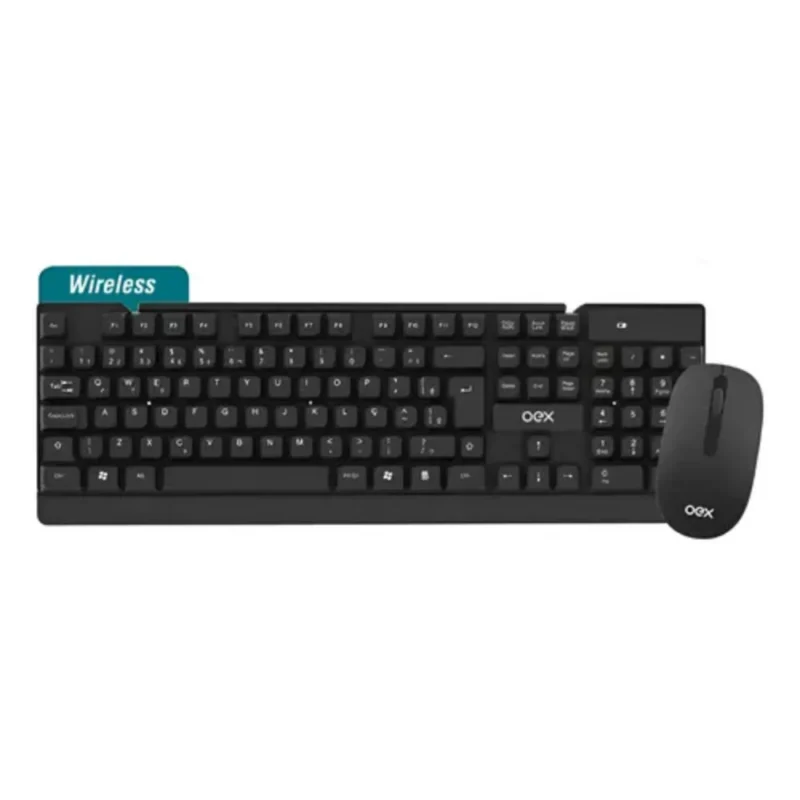 Combo Teclado e Mouse Sem Fio Office TM406 – OEX
