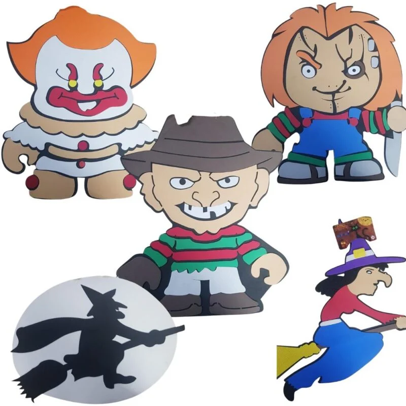 Painel de Decoração de Eva Halloween