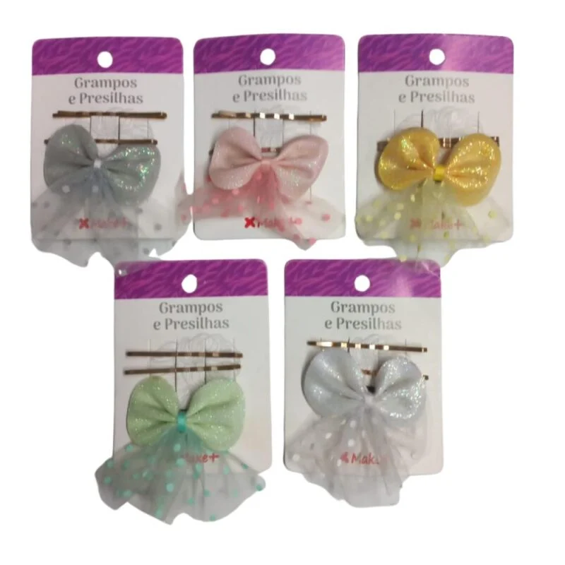 Grampo Laço Borboleta Presilhas – Make+